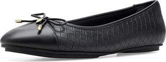 Anne Klein Luci-W Womens Flat Shoes Black : 9.5 M, Synthetic