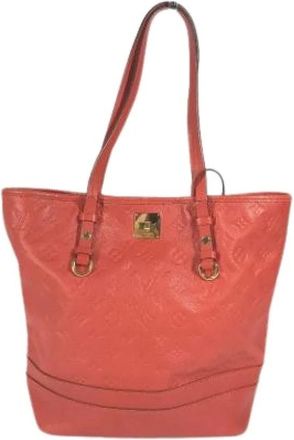 Louis Vuitton Pre-owned Tote Bags, female, Red, Size: ONE SIZE Pre-owned Monogram Empreinte Tote Bag