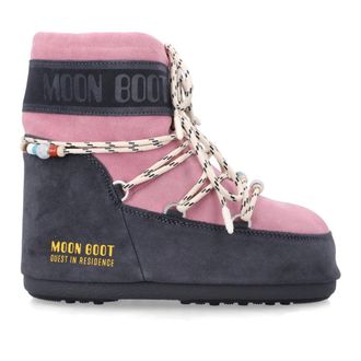 Moon Boot Icon Low Suede Beads - Dames - Winterlaarzen - Veelkleurig - 36 EU - Su&egrave;de - Schoenen