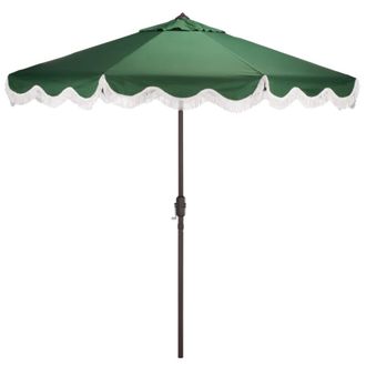 Safavieh Sombrilla de metal, verde