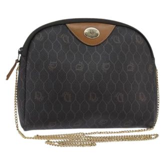Dior Pre-owned Vintage Schoudertas - Dames - Pre-owned - Zwart - Maat: ONE Size Leer