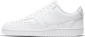 Nike Womens Court Vision Low Shoes in White | CD5434-100