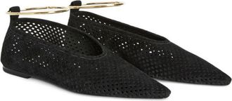 Jil Sander Perforated Ballerinas