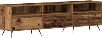 vidaXL TV Cabinet Old Wood 150x30x44,5 cm Engineered Wood vidaXL