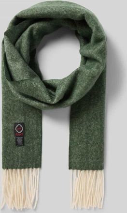 Ascot Schal aus Woll-Kaschmir-Mix in Gruen, Größe 1