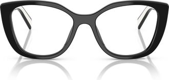 Prada 0pr B04v Oversized Cat-Eye Eyeglasses