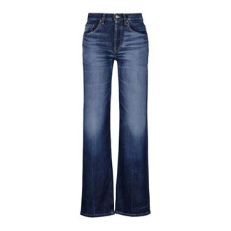 Dondup Jeans, Dames, Blauw, W27, Denim, Flared Jeans