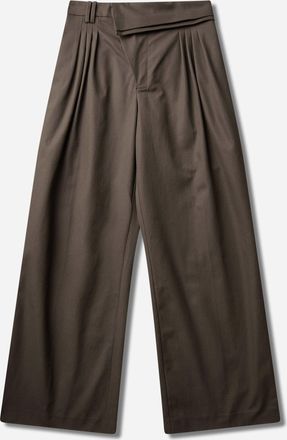 Kiko Kostadinov Men s Dieze Wide Trousers Khaki