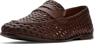 Frye Faith Woven Loafers Womens Flat Shoes Dark Brown : 9.5 B - Medium, Leather