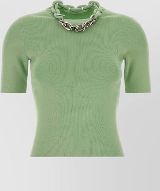 Paco Rabanne silk blend t-shirt