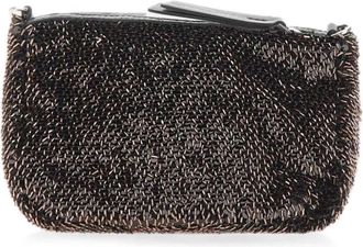 Gianni Chiarini Nora Pouch - Dames - Clutches - Bruin - ONE Size - Leer - Tassen