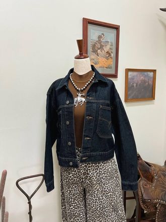 Ariat Womens Western Denim Jacket In Blue