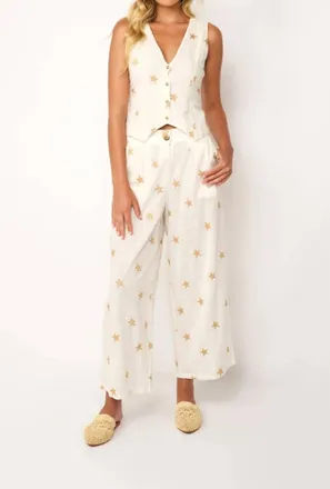 Z & L Soleil Pants In White