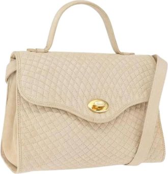 Bally Pre-owned Handbags, female, Beige, Size: ONE SIZE Pre-owned Handbag