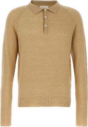 Maryya Maryya, Heren, Truien, Beige, Maat: XL Katoen