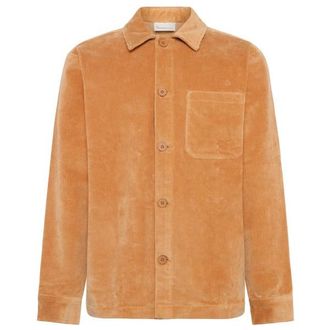 Knowledge Cotton Apparel Stretched 8-Wales Corduroy Hemd f&uuml;r Herren | orange