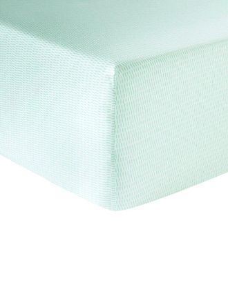 Anne de Sol&egrave;ne Anne De Solene Organic Cotton Percale 200 Thread Count Enchantment Fitted Sheet