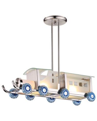 Bethel International Glass Train Kids Lighting