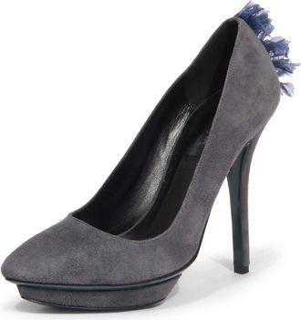 Patrizia Pepe Su&egrave;de Pumps - Dames - Pumps - Blauw - 37 EU - Su&egrave;de - Schoenen