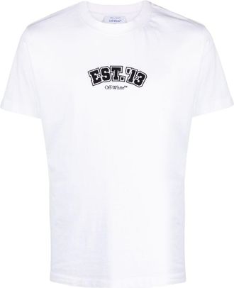 Off-white Logic cotton T-shirt - unisex - Cotton - M