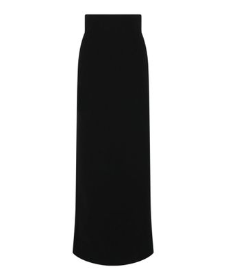 Ferragamo Wool Blend Maxi Skirt