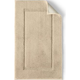 Lands End Cotton Non-skid Contour Bath Rug in Dark Sand at Nordstrom, Size Medium