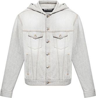 Palm Angels Hombre, Chaquetas, Gris, Talla: M