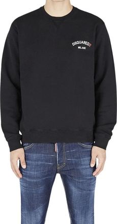 Dsquared2 Uomo, Felpe, Nero, M, new