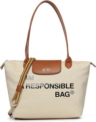 V&deg; 73 Tote Bags, female, Beige, Size: ONE SIZE Tote