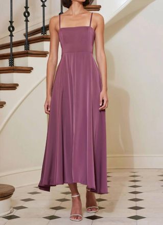 Bishop + Young Selma Dress In Dusty Rose