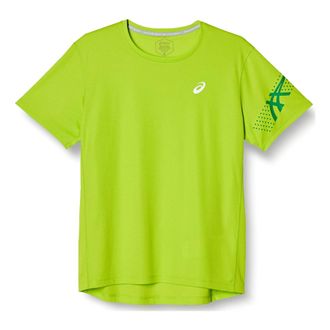 Asics Icon Short Sleeve Shirt Lime 2011C836-302