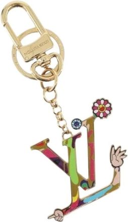 Louis Vuitton Pre-owned Accessories, female, Multicolor, Size: ONE SIZE Pre-owned Metal Key-holder