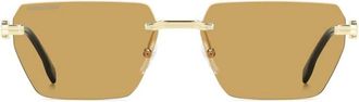 Dsquared2 Sunglasses D2 0102/S J5 G Gold/Brown Gradient Unisex