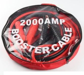 OEM Cables De Arranque Para Coche, 2 Metros De 2 Cables Con Bolsa De Almacenamiento Incluida (2000 A)