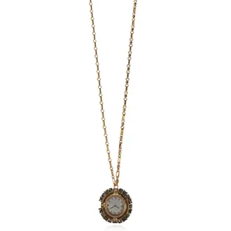 Dolce & Gabbana Broche de Cristal - Accessories - Hombre - Amarillo - ONE SIZE