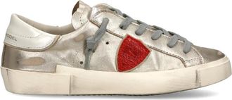 Philippe Model Prsx Tennis - Dames - Sneakers - Geel - 36 EU - Katoen - Schoenen