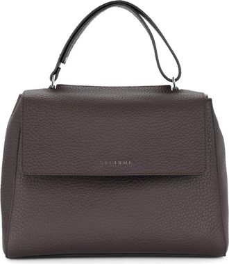Orciani Sveva Soft Media Schoudertas - Dames - Handtassen - Bruin - ONE Size - Leer - Tassen