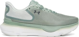 Under Armour Mens Infinite Pro 2 Running Shoes Green/Green/Black 6.5 UK