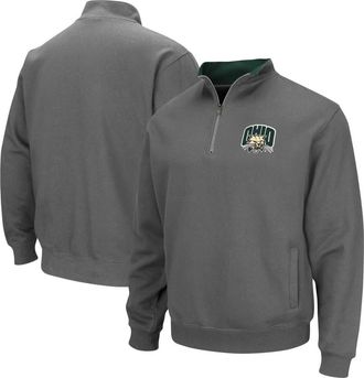 Colosseum Mens Colosseum Charcoal Ohio Bobcats Tortugas Logo Quarter-Zip Jacket at Nordstrom, Size Xxx-Large