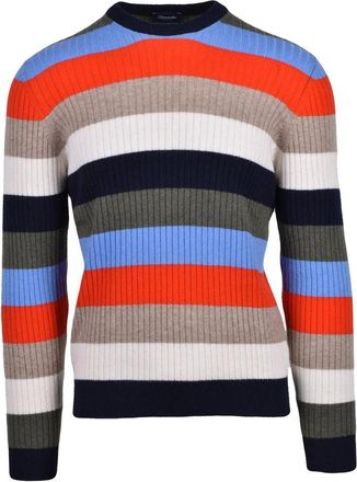 Drumohr Cashmere Crewneck Pullover - Multicolor
