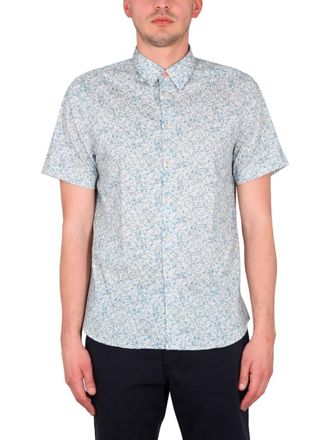 Paul Smith Light Blue Printed Shirt