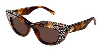 Gucci GG2031S 006 Womens Sunglasses Tortoiseshell Size 50