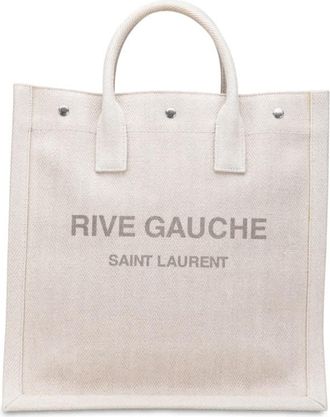 Saint Laurent Pre-owned Saint Laurent Canvas Rive Gauche North South Tote Ladies Q77K0X03KJ8VVEL1