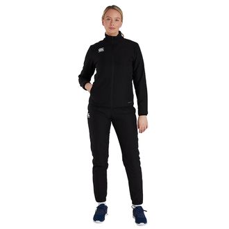 Canterbury Of New Zealand Dames/Dames Club Track Jacket (Zwart)