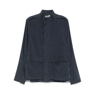 Emporio Armani Heren, Jassen, Blauw, Maat: 2XL