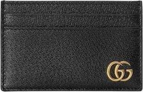 Gucci 26 GG Marmont Card Holder Wallet Black 657588-DJ20T-1000
