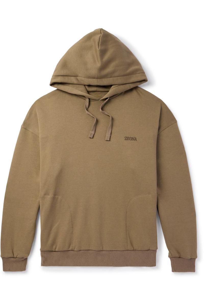 Tシャツ・カットソー ERMENEGILDO ZEGNA Men Hoodies N6MGI1940 272 Beige Ermenegildo Zegna Hoodies − Sale: up to −67% | Stylight