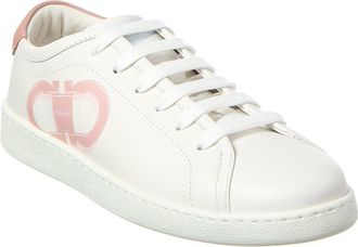 Ferragamo Brandy Leather Sneaker