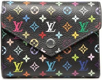 Louis Vuitton Pre-owned Tri-fold Portemonnee - Dames - Vintage Accessoires - Zwart - ONE Size - Vintage