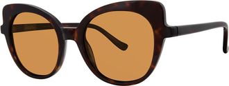 Kensie Glam Girl Dark Tortoise Mens Sunglasses Tortoiseshell Size 51 - Free RX Lenses - Free RX Lenses